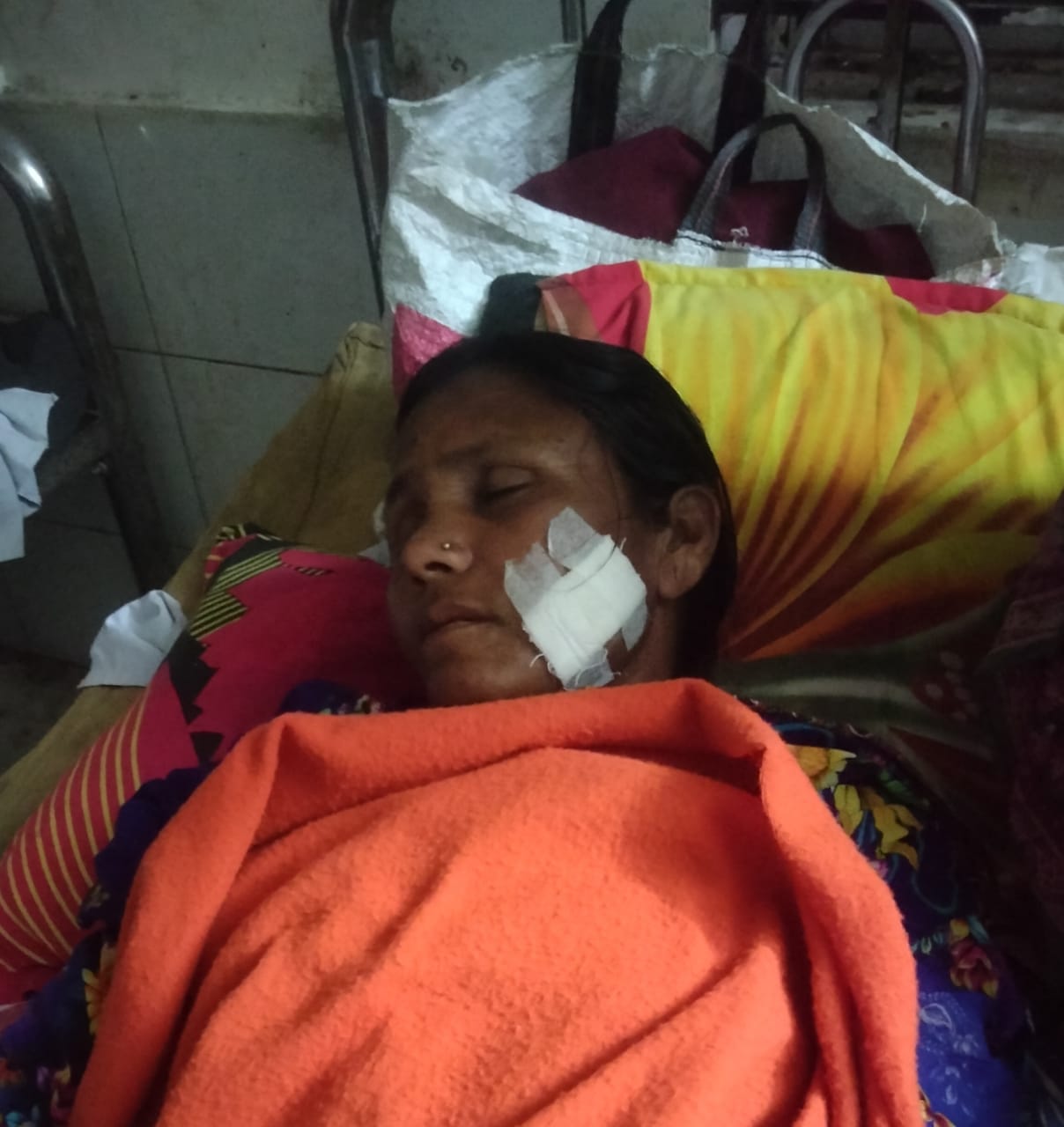 পাটগ্রামে ড্রেন নির্মাণে বাধা, গৃহবধূকে মারধরের অভিযোগ
