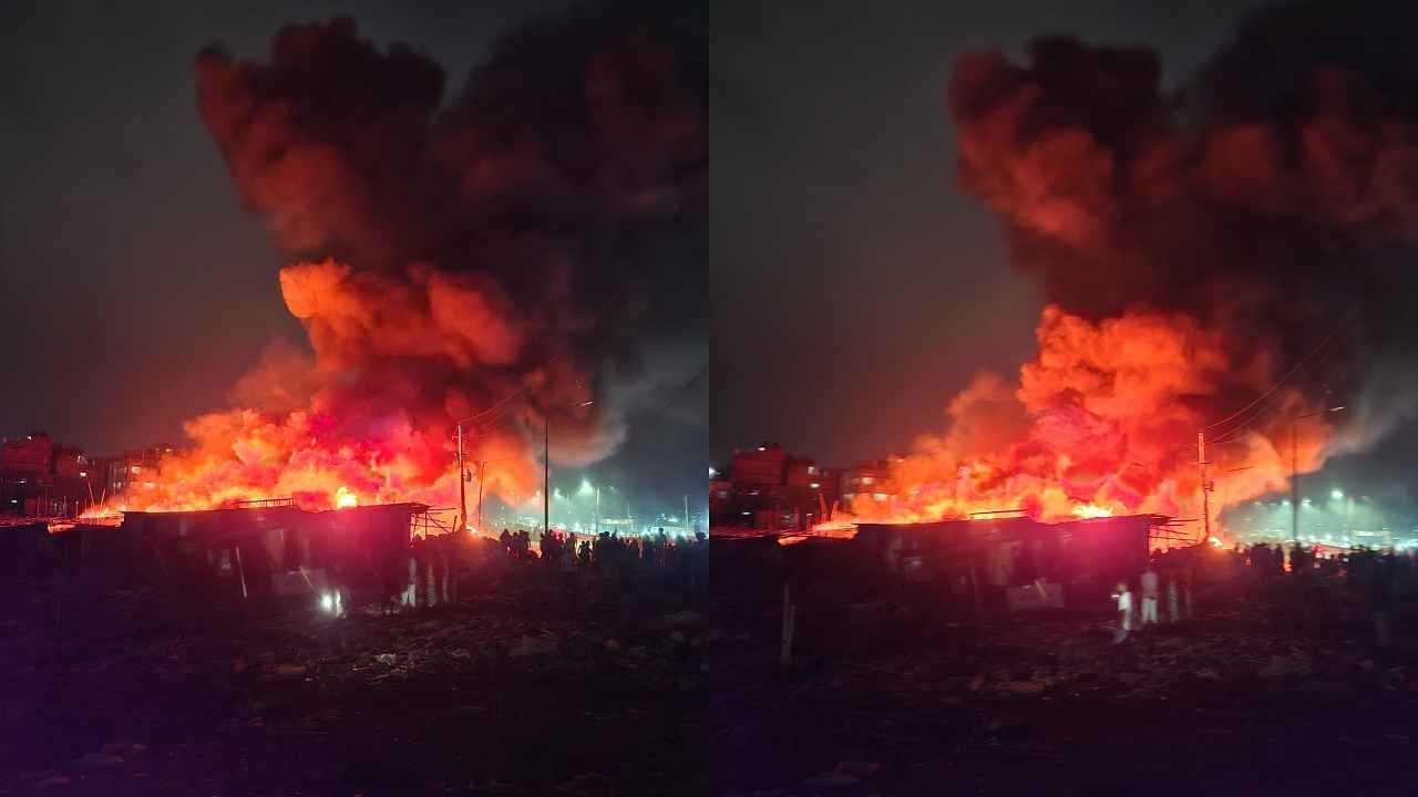 মিরপুরের কালশী বস্তিতে আগুন, নিয়ন্ত্রণে ৭ ইউনিট