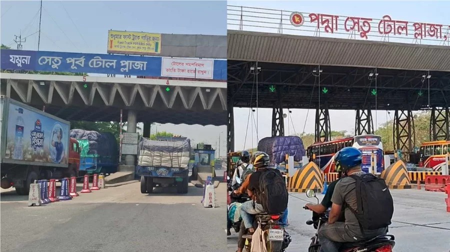 পদ্মা-যমুনা সেতুতে টোল আদায় ৬৩ কোটি ৮০ লাখ টাকা
