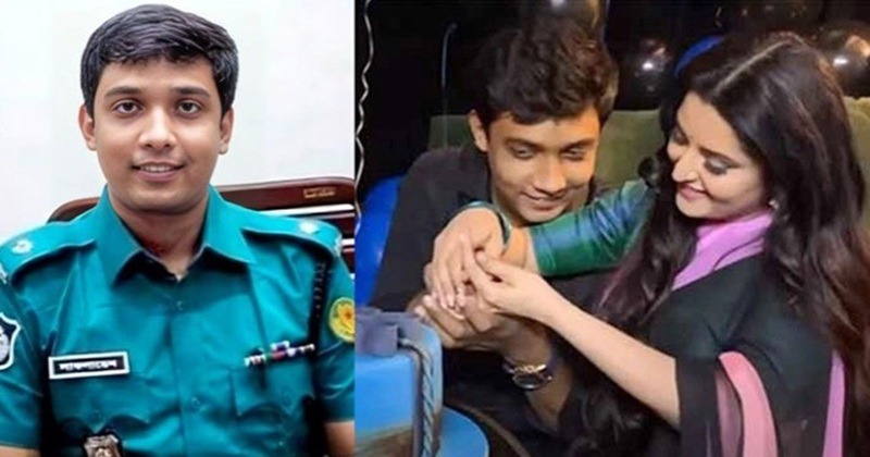 পরীমনির সঙ্গে সম্পর্কের বিতর্কে এডিসি সাকলায়েনকে বাধ্যতামূলক অবসর