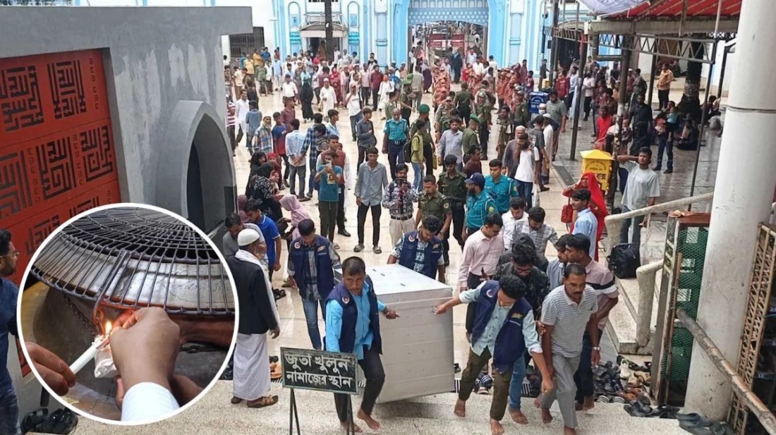 সিলেটের হযরত শাহজালাল মাজারের দানের ডেক সিলগালা, বসল প্রশাসনের দানবাক্স