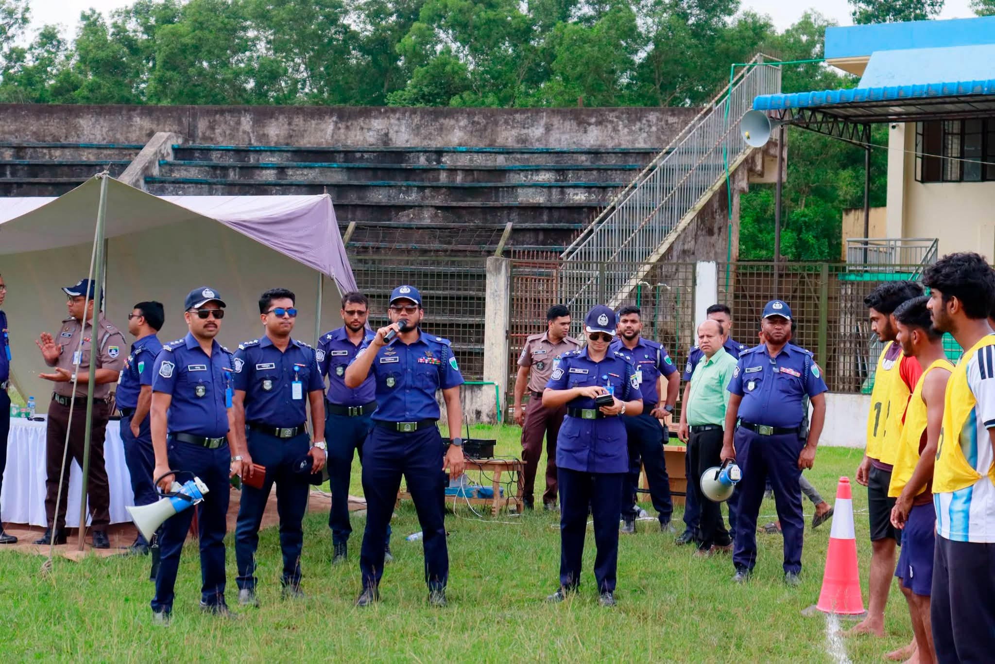 মৌলভীবাজারে ক্যাডেট এএসআই নিয়োগের দ্বিতীয় দিনের কার্যক্রম সম্পন্ন