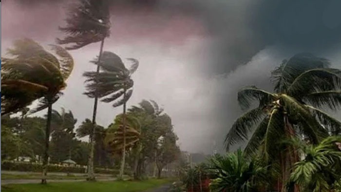 দুপুরের মধ্যে যেসব অঞ্চলে ৬০ কিমি বেগে ঝড়ের আভাস