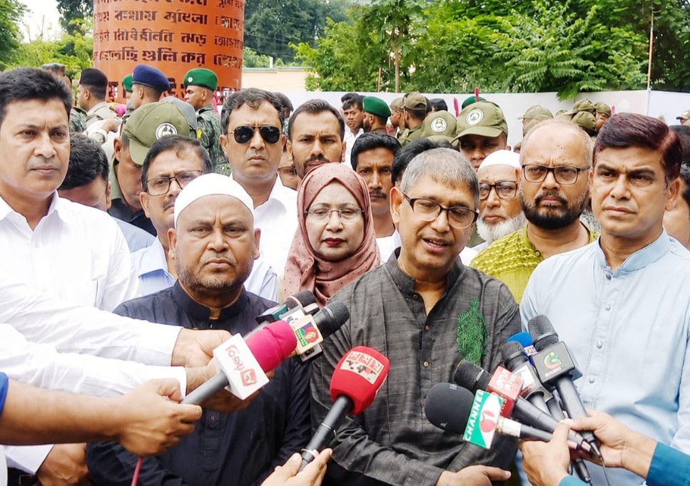 রংপুরের জুলাই সনদ বাস্তবায়নে সরকারের অঙ্গীকার