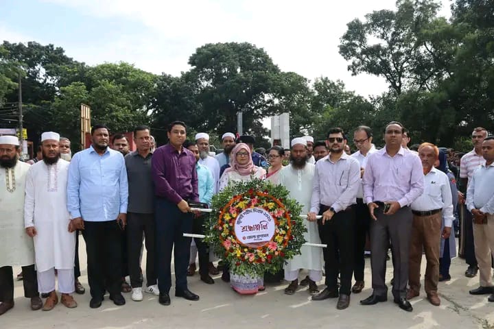 “জুলাই শহীদ দিবস ২০২৬” যথাযোগ্য মর্যাদায় পালিত,