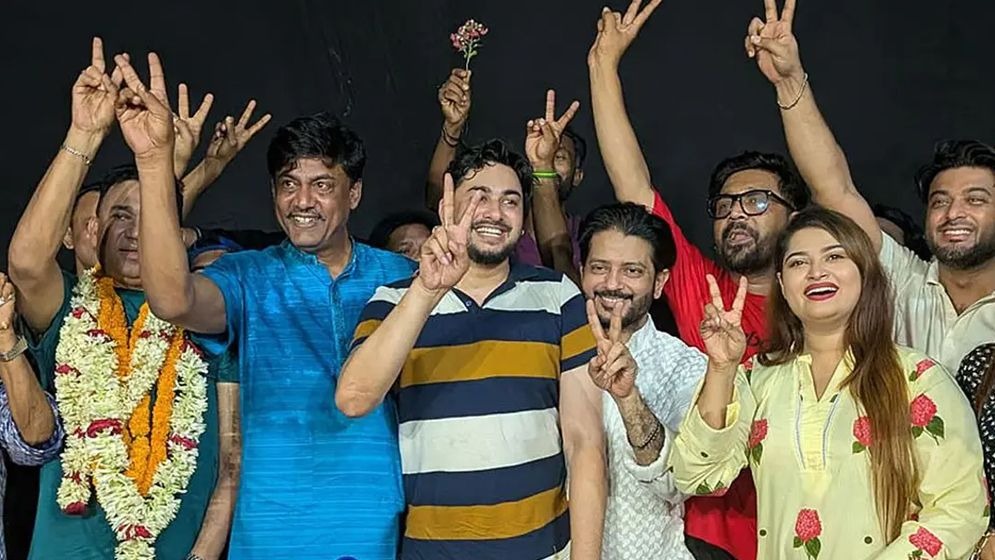 বাংলাদেশ চলচ্চিত্র শিল্পী সমিতির সভাপতি শিবা শানু, সম্পাদক জয় চৌধুরী