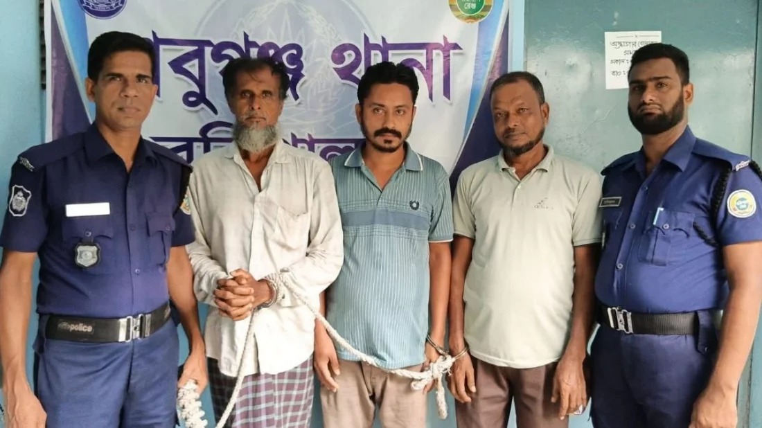 বরিশালে জাল দলিলে নামজারির চেষ্টা, বিএনপি নেতাসহ ৩ জন কারাগারে