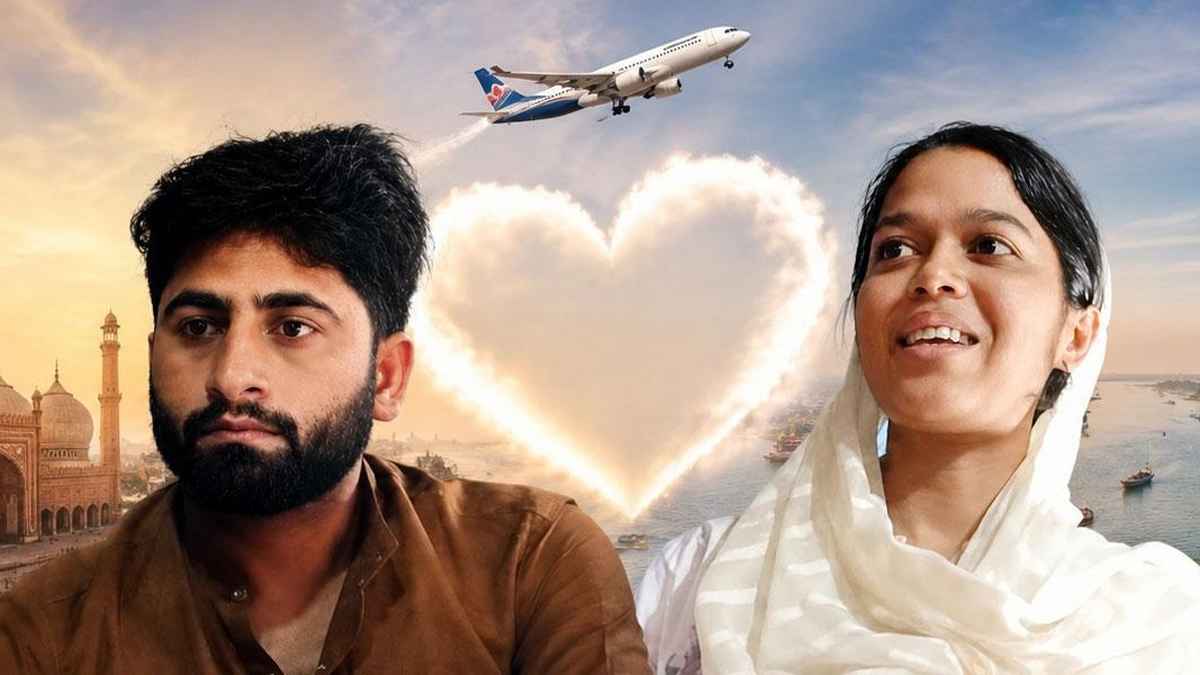 শরীয়তপুরে প্রেমের টানে পাকিস্তানি যুবক